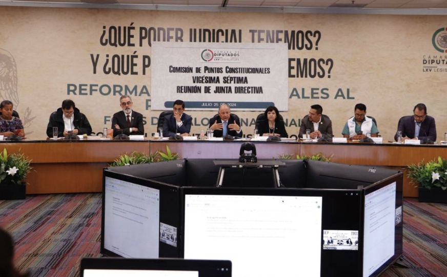 COMISIÒN DE PUNTOS CONSTITUCIONALES APRUEBA HOY REFORMA JUDICIAL